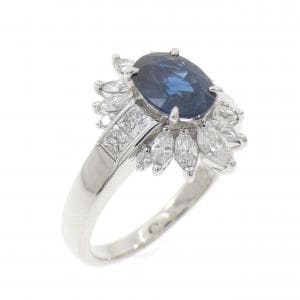 PT900 サファイヤ リング 1.39CT