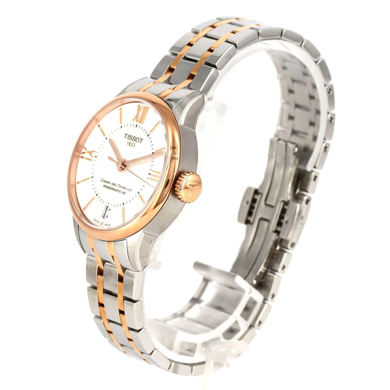 [BRAND NEW] Tissot Chemin des Tourelles Powermatic 80 PG Combi T099.207.22.118.02 SSxGP Automatic