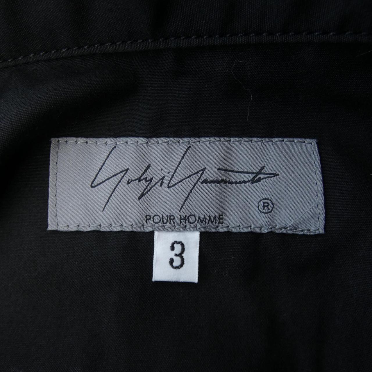 ヨウジヤマモトプールオム YOHJI YAMAMOTO POUR シャツ
