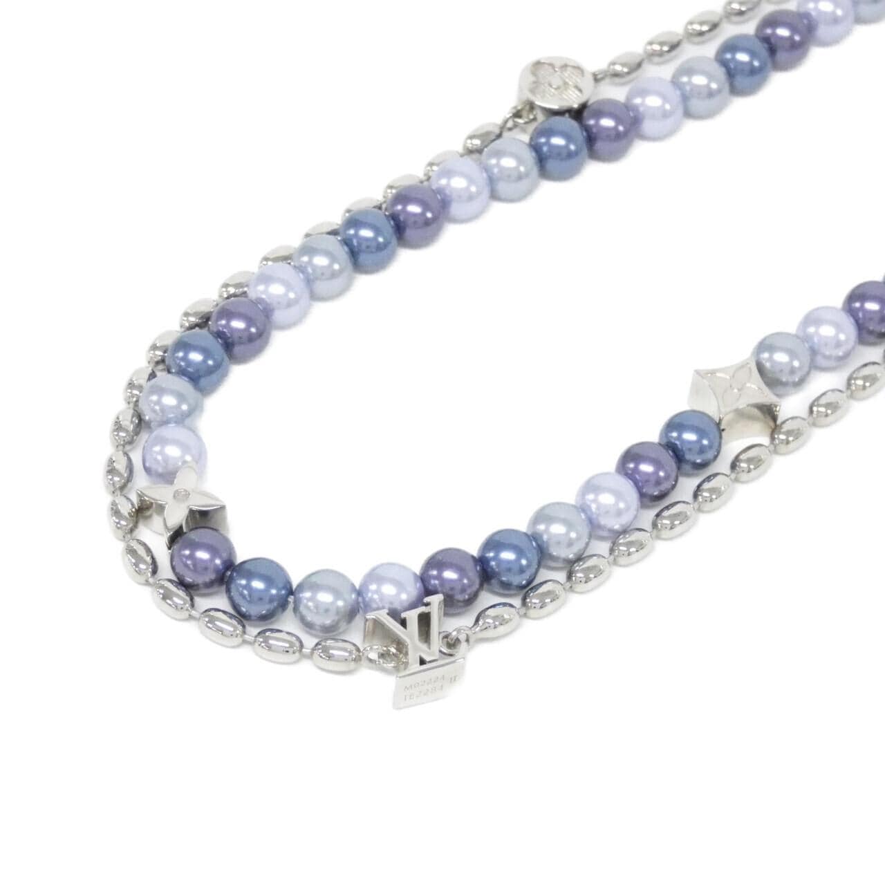 ルイヴィトン ネックレス パール フュージョン M02224 ネックレス