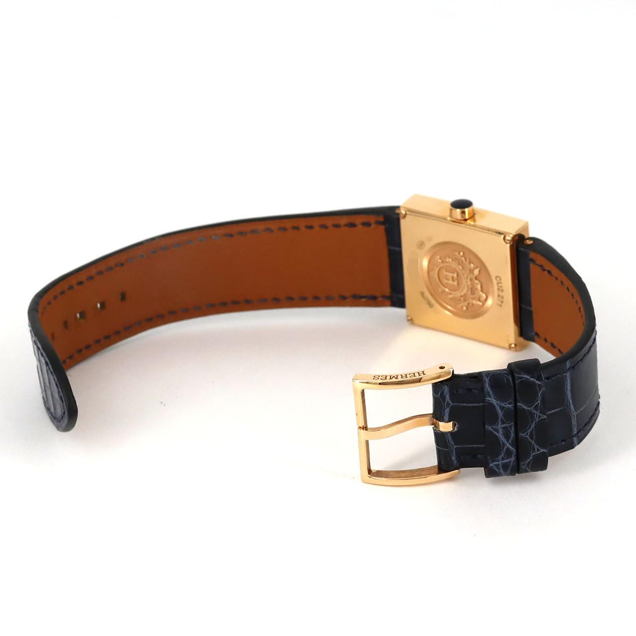 エルメス カレ キュイール PG/D CU2.271 PG･RG クォーツ