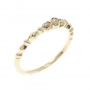 アガット ダイヤモンド リング 0.04CT