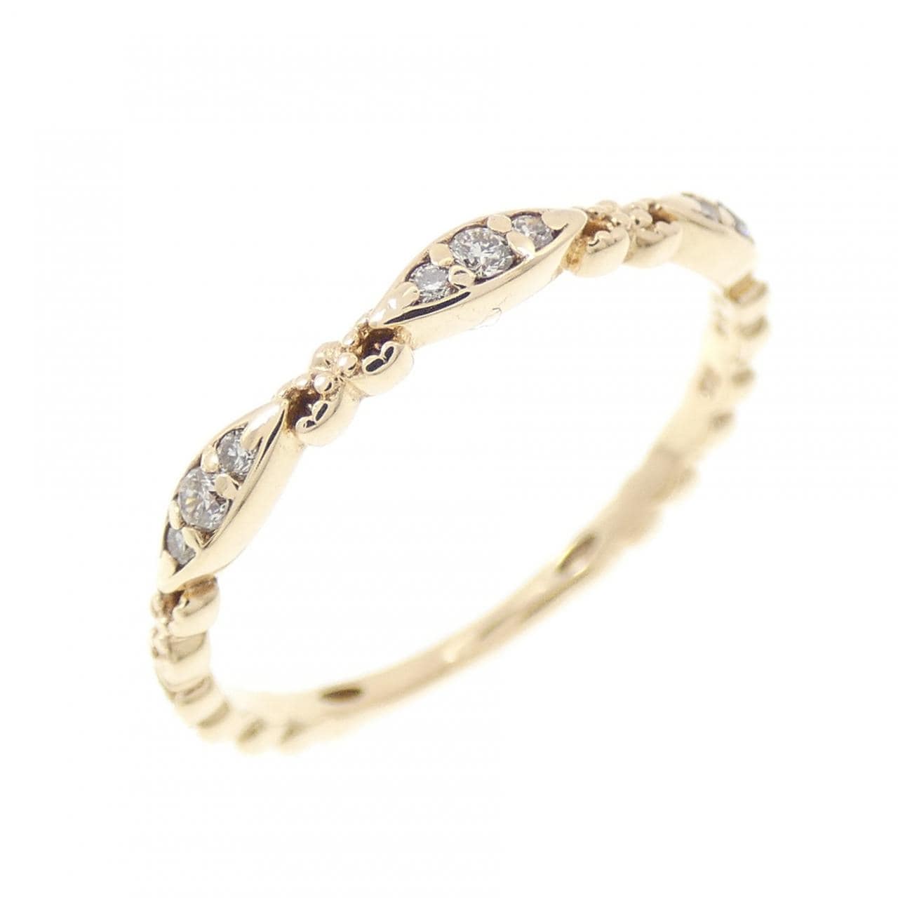 アガット ダイヤモンド リング 0.06CT