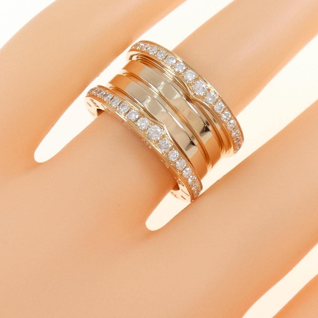 BVLGARI B.zero1 4-band ring