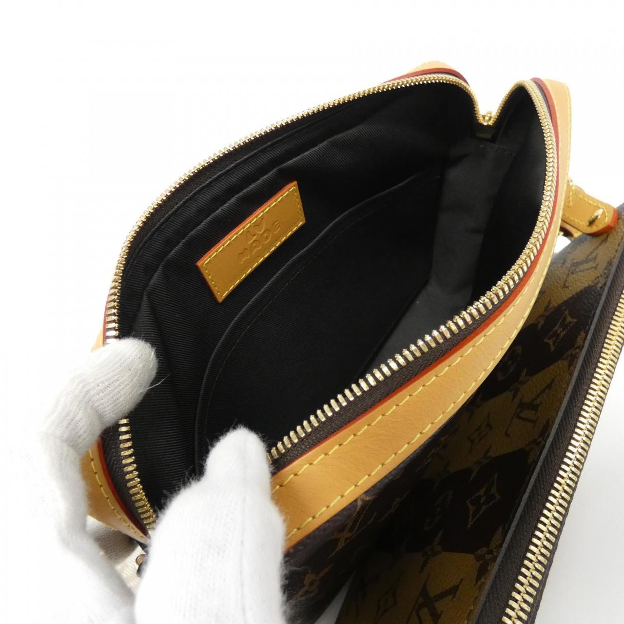 LOUIS VUITTON Monogram Stripe (LV Squared) Trio Messenger M45965 Shoulder Bag