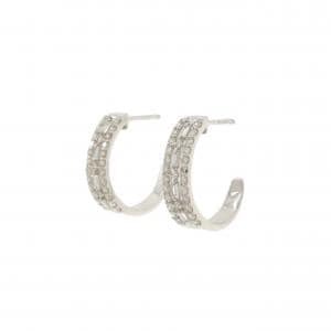 【新品】PT900 ダイヤモンド ピアス 0.50CT
