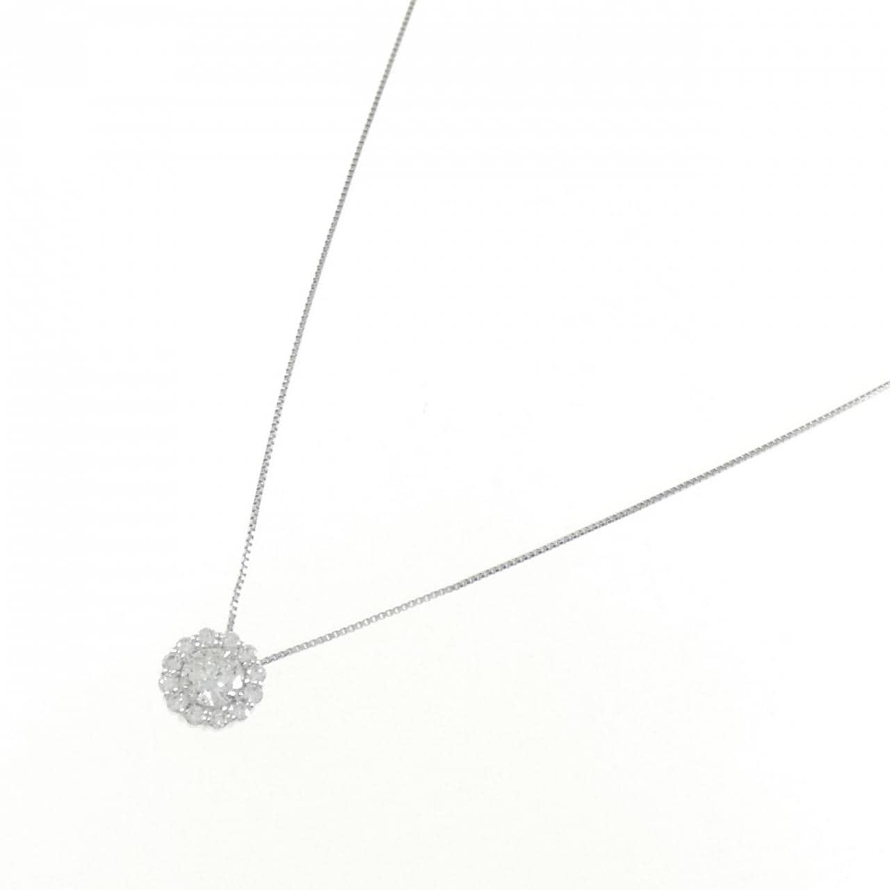 PT900/PT850 ダイヤモンド ネックレス 0.313CT