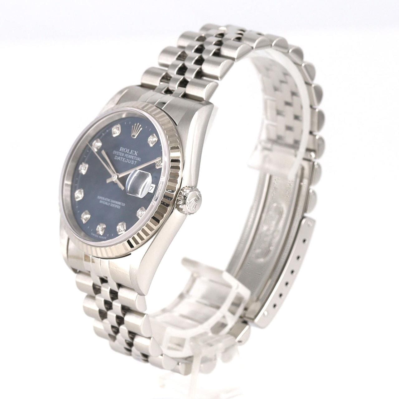 ロレックス デイトジャスト 16234G SSxWG 自動巻 P番