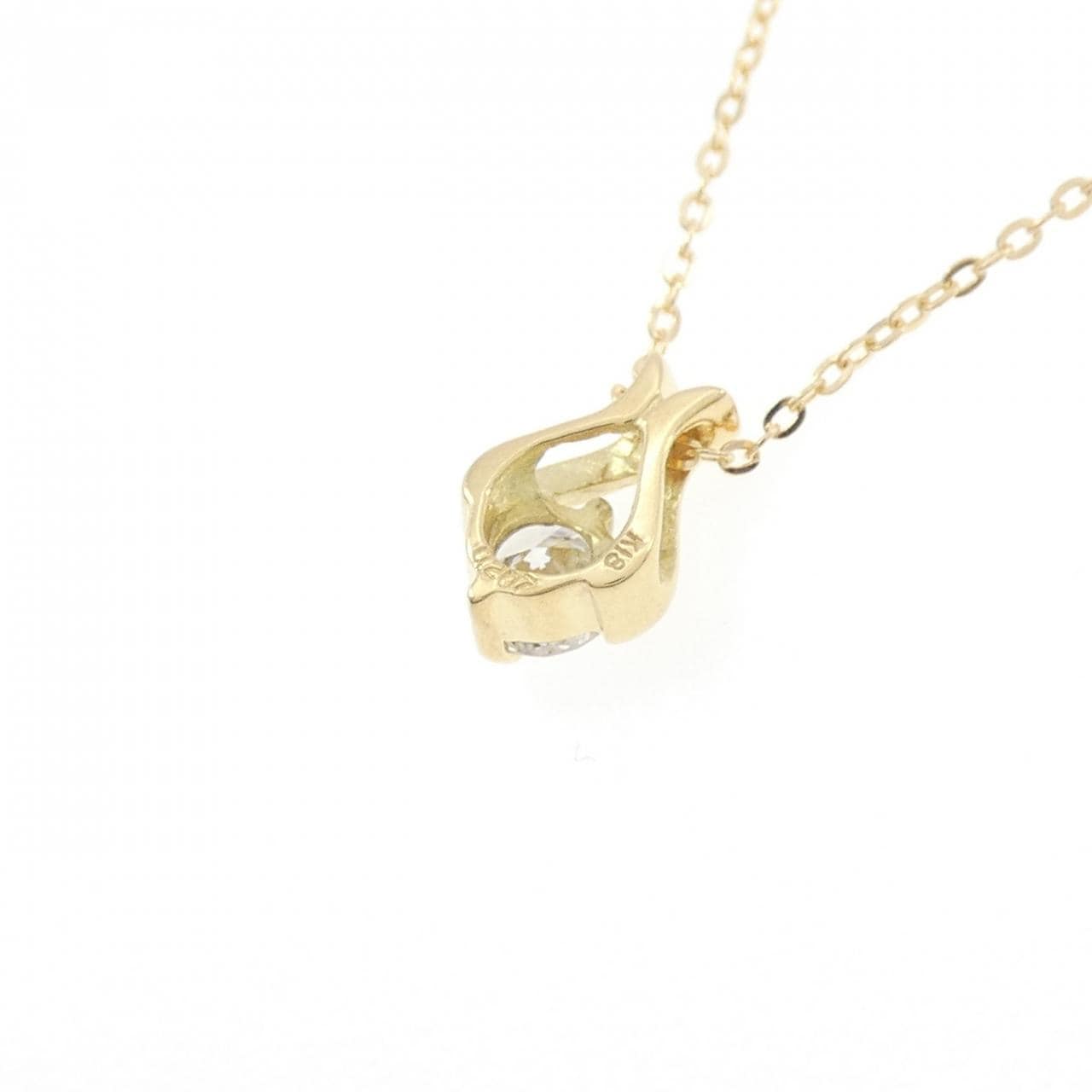 K18YG ダイヤモンド ネックレス 0.207CT