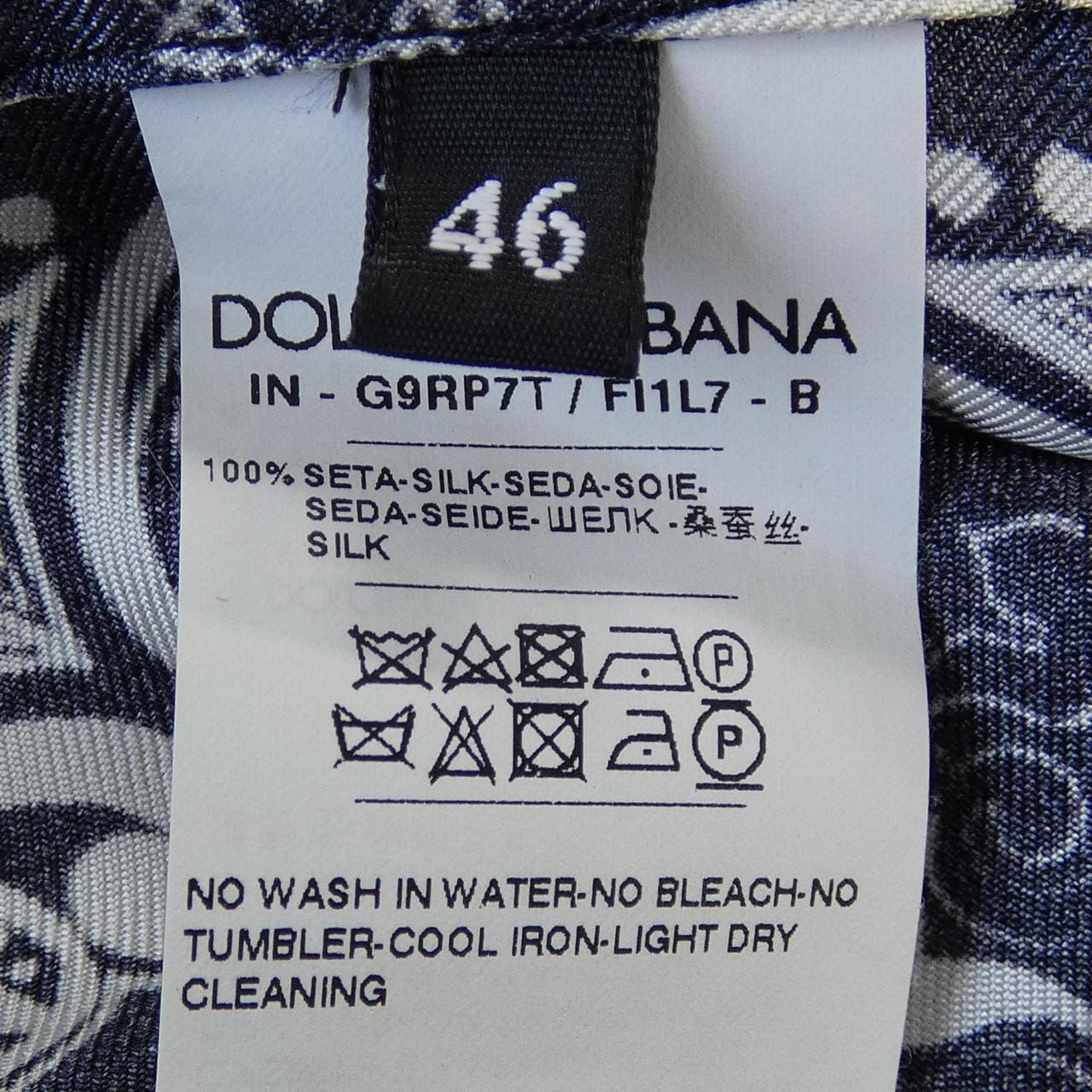 ドルチェアンドガッバーナ DOLCE&GABBANA G9RP7TFI1L7 シャツ