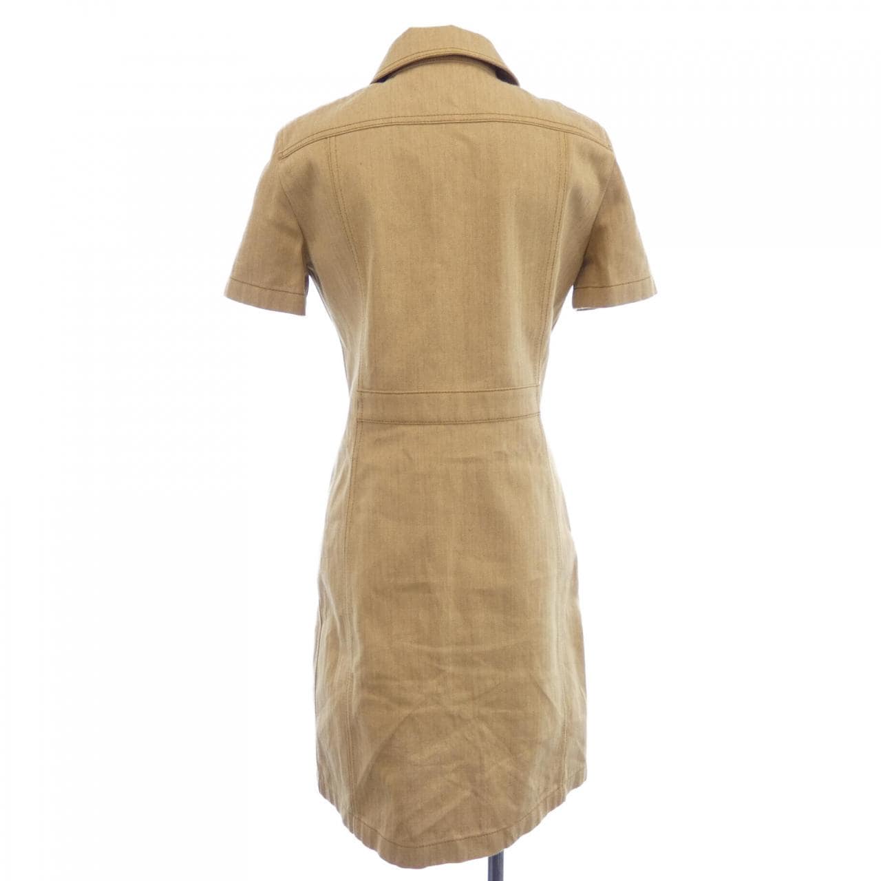 エルメス HERMES ヘリンボーンデニム 4H0553DI ワンピース