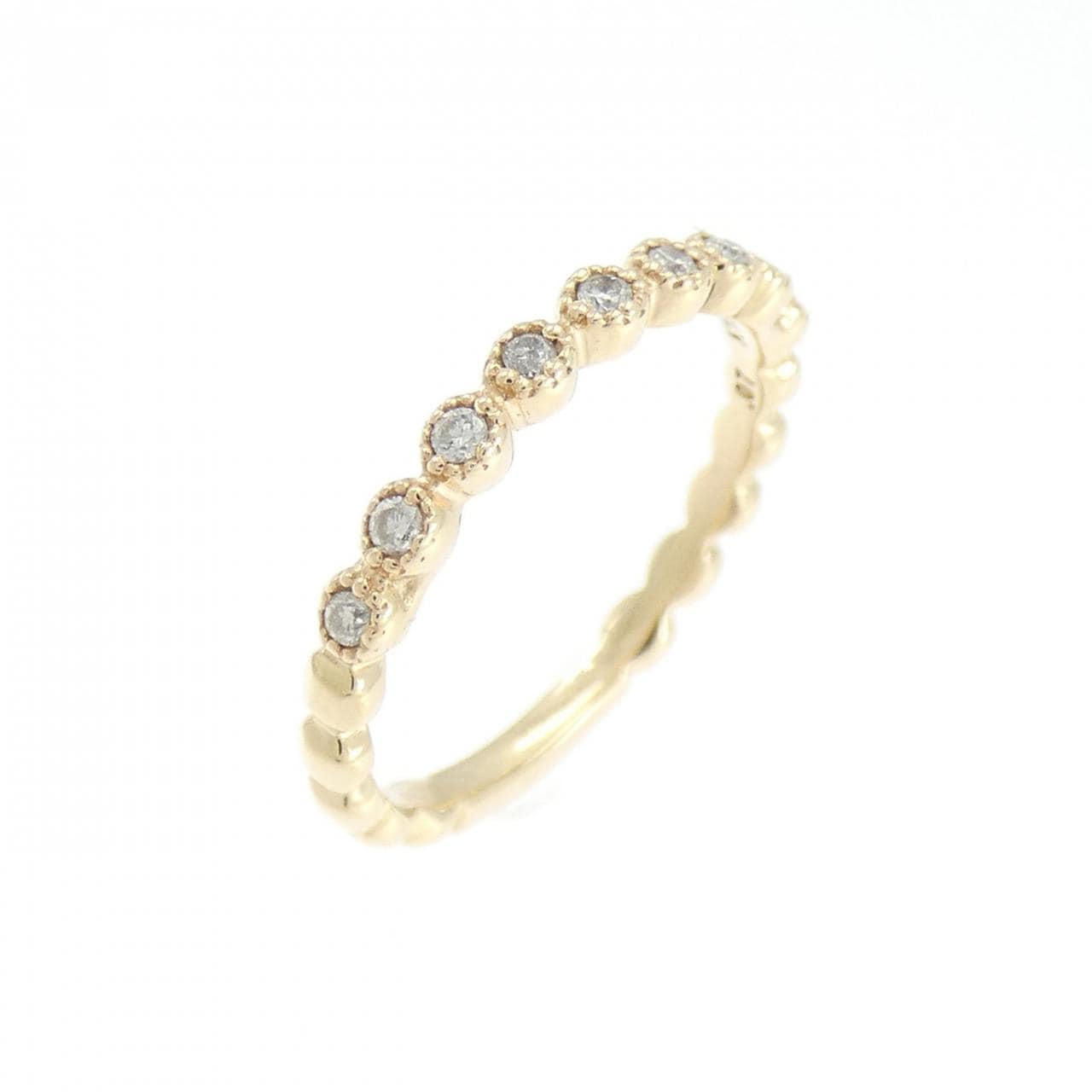 アガット ダイヤモンド ピンキーリング 0.07CT