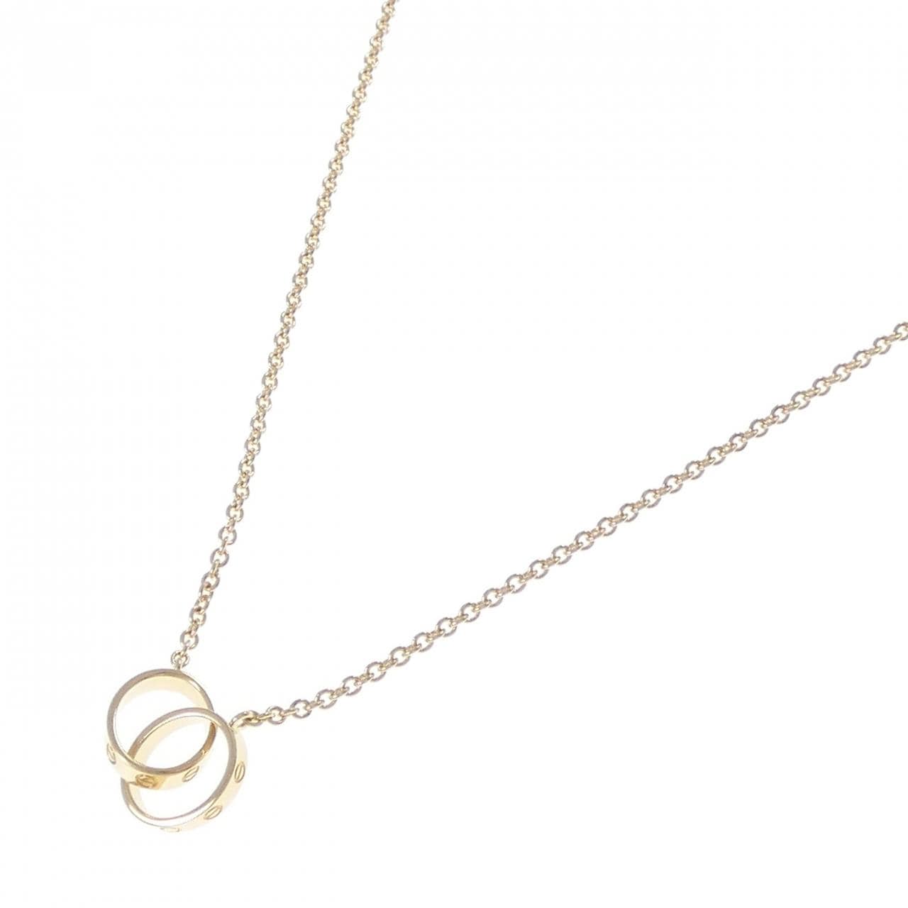 カルティエ ベビーラブ ネックレス