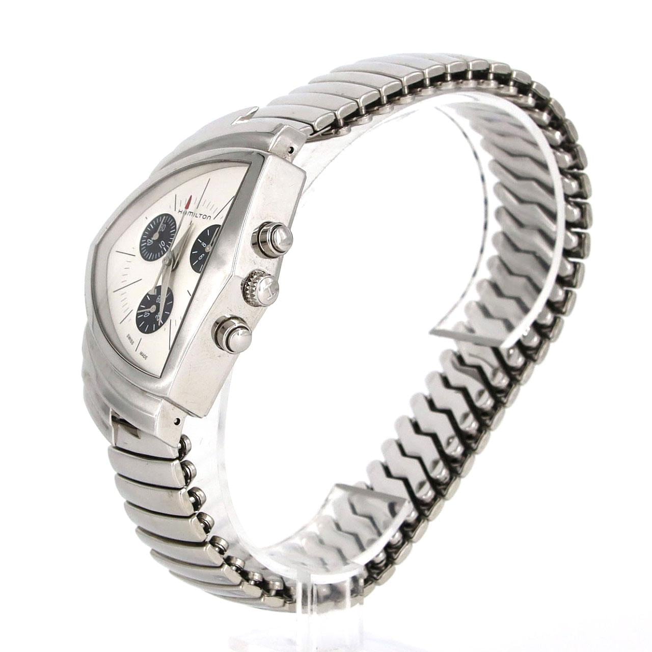 【ノーメンテナンス還元価格】ハミルトン ベンチュラクロノ H244320/H24432151 SS クォーツ