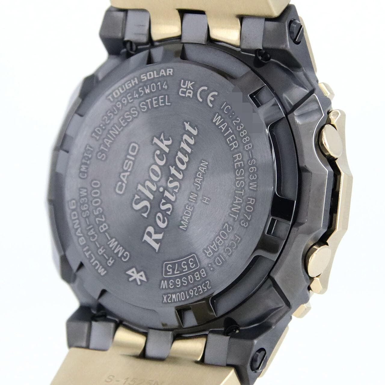 カシオ G-SHOCK 電波時計 GMW-BZ5000GD-9JF SS ソーラークォーツ