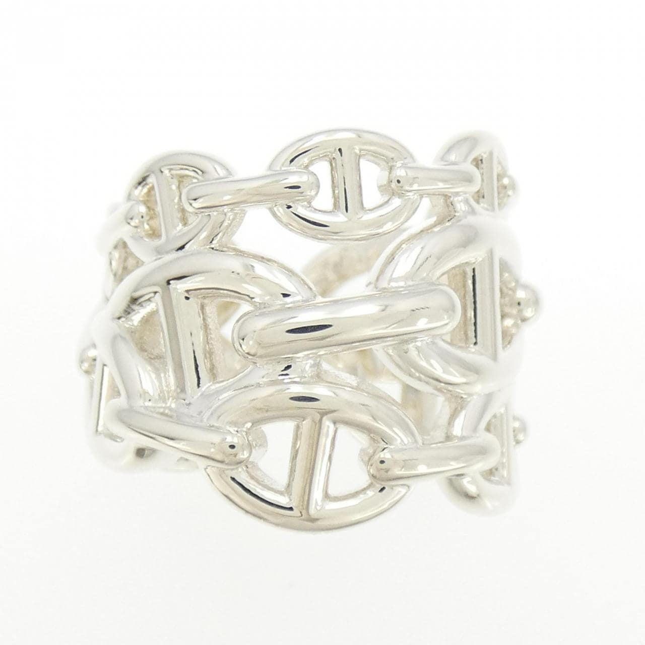 HERMES Chène d&#39;Angle Anchenée Ring