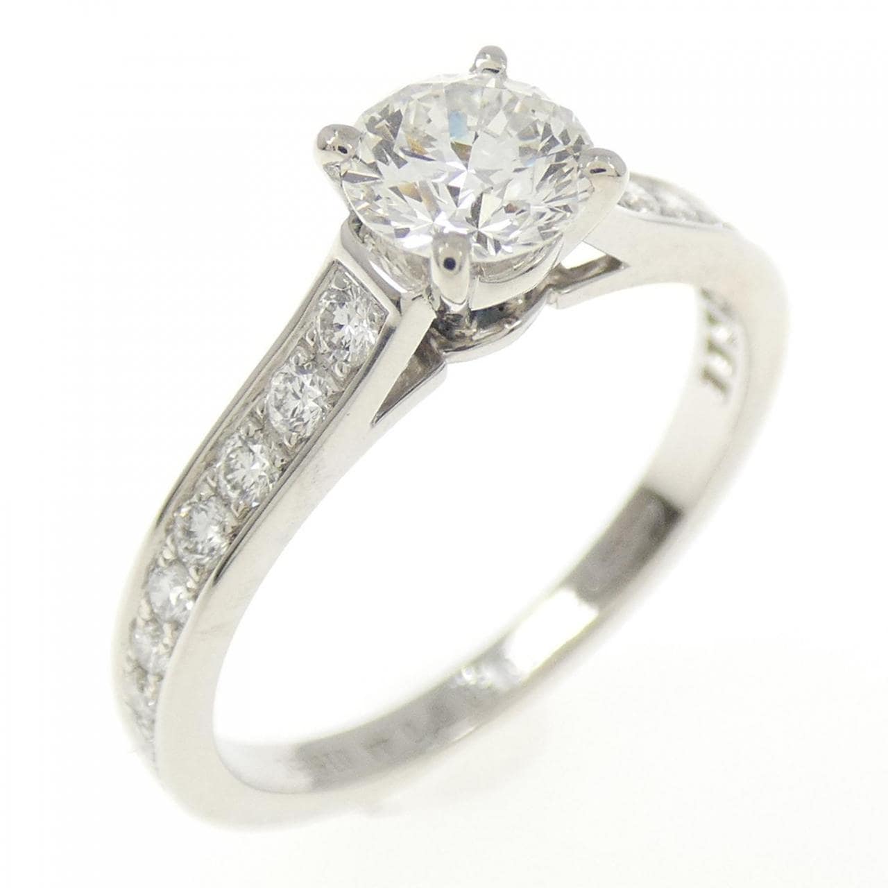 カルティエ 1895 ソリテール リング 0.44CT G VVS1 EXT