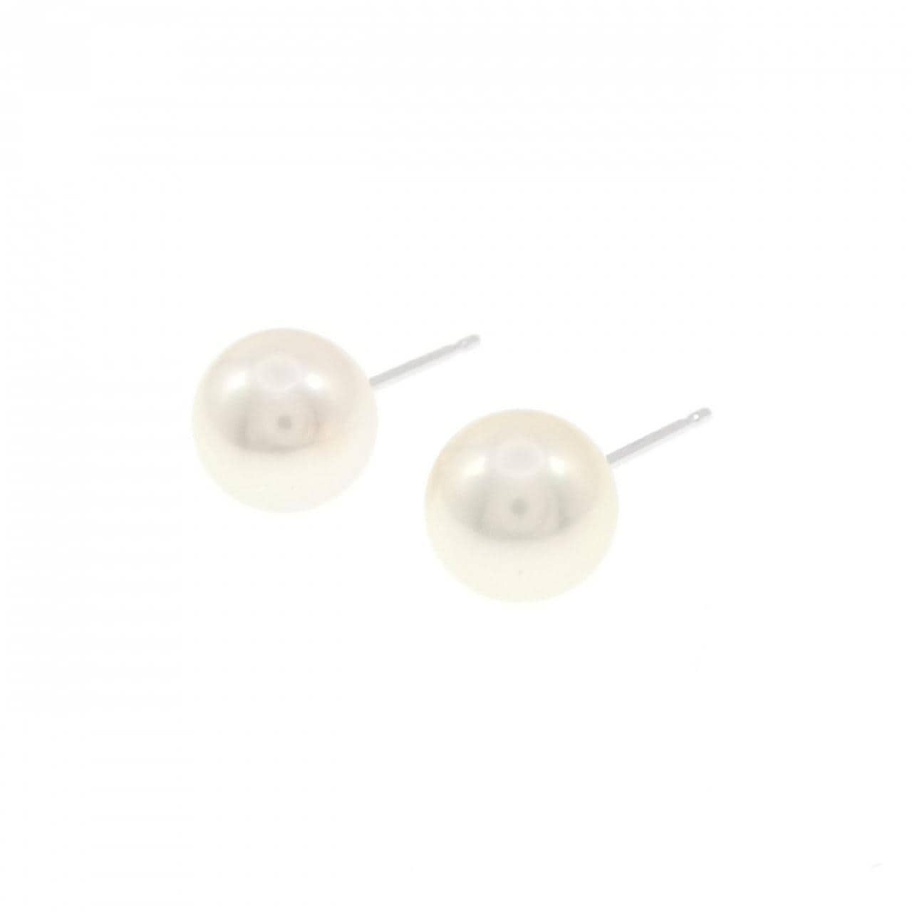 K14WG アコヤパール ピアス 6.9mm