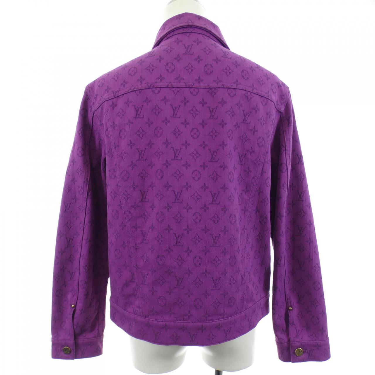ルイヴィトン LOUIS VUITTON モノグラムデニムジャケット HHA21WQJQ デニムジャケット