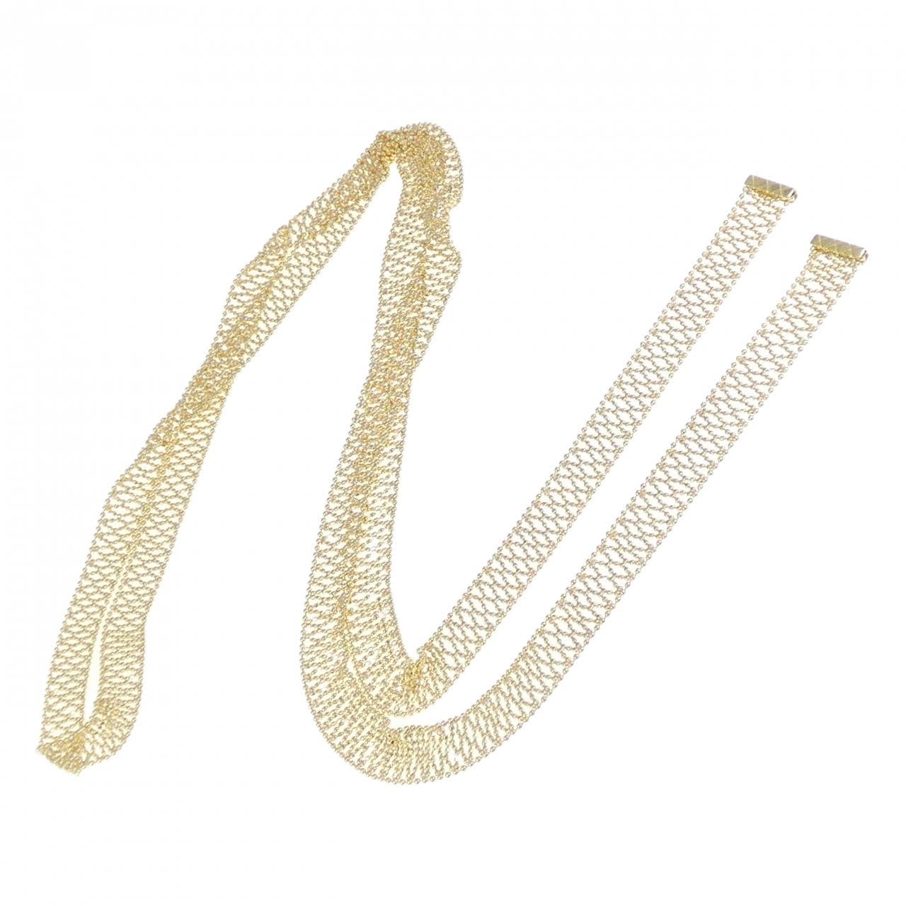 K18YG necklace
