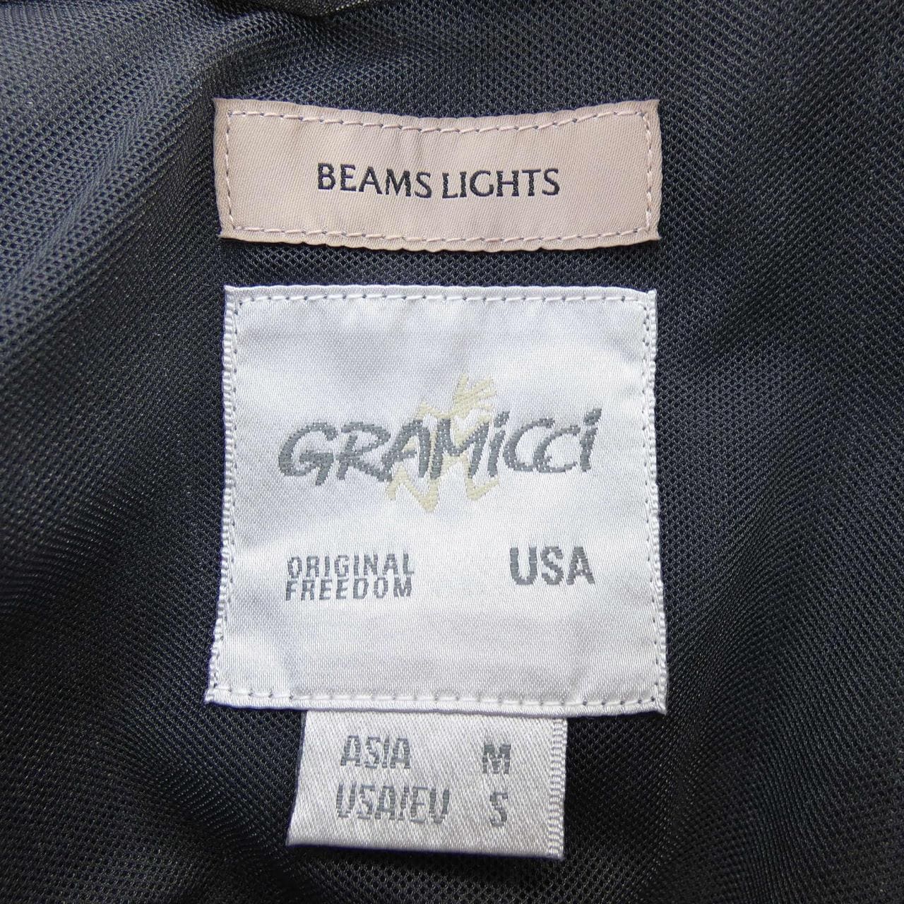 グラミチ GRAMICCI BEAMS LIGHTS ジャケット