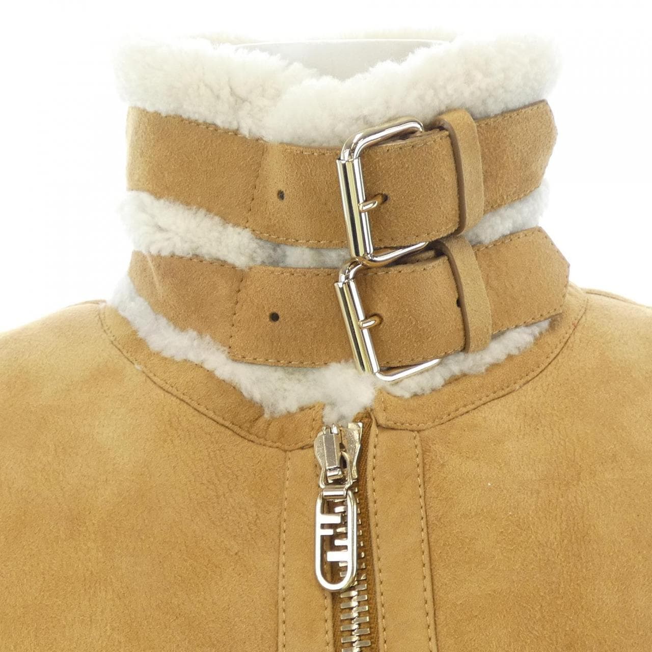 フェンディ FENDI FM5299 AJA9 ムートンジャケット