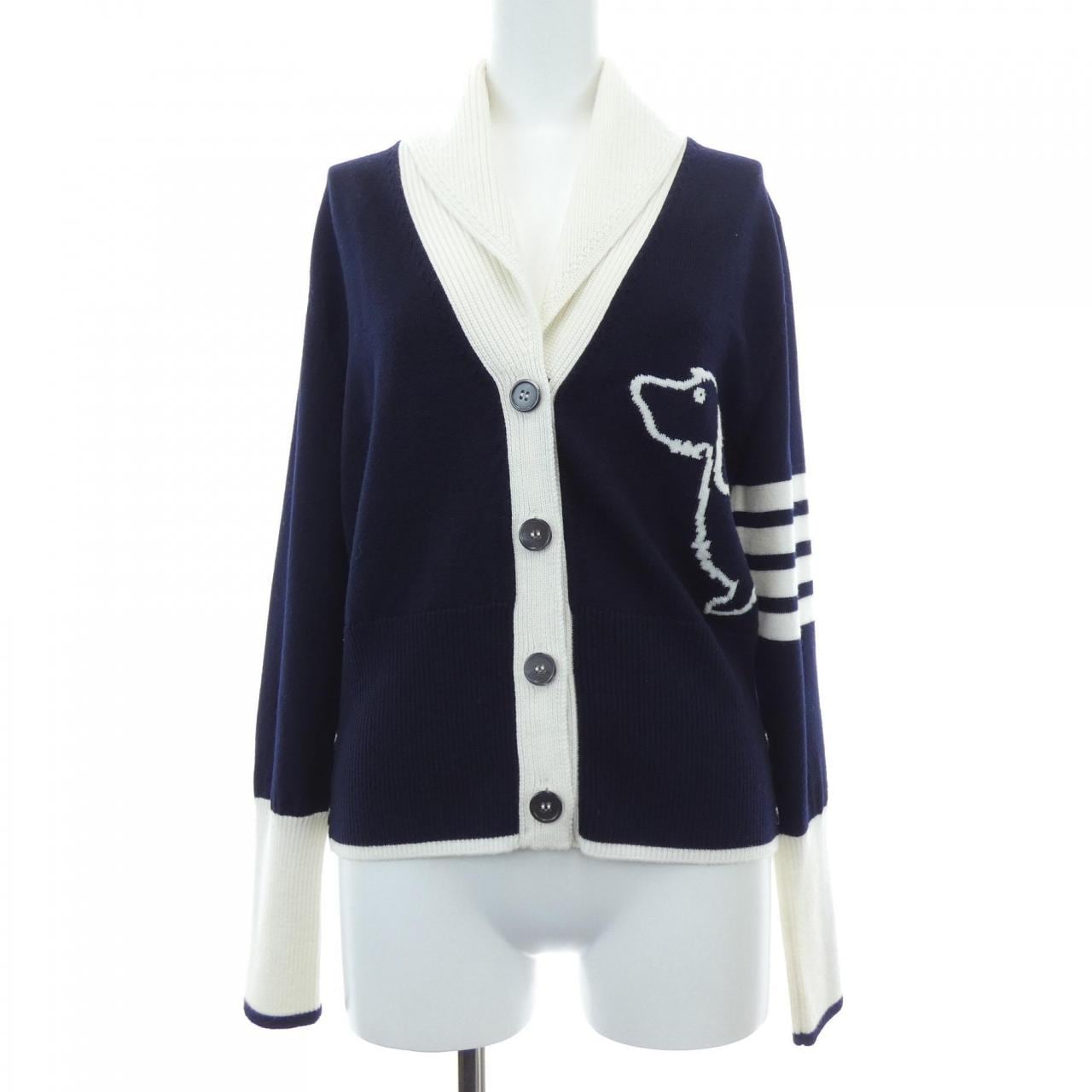 トムブラウン THOM BROWNE FKC543A-Y1002 カーディガン