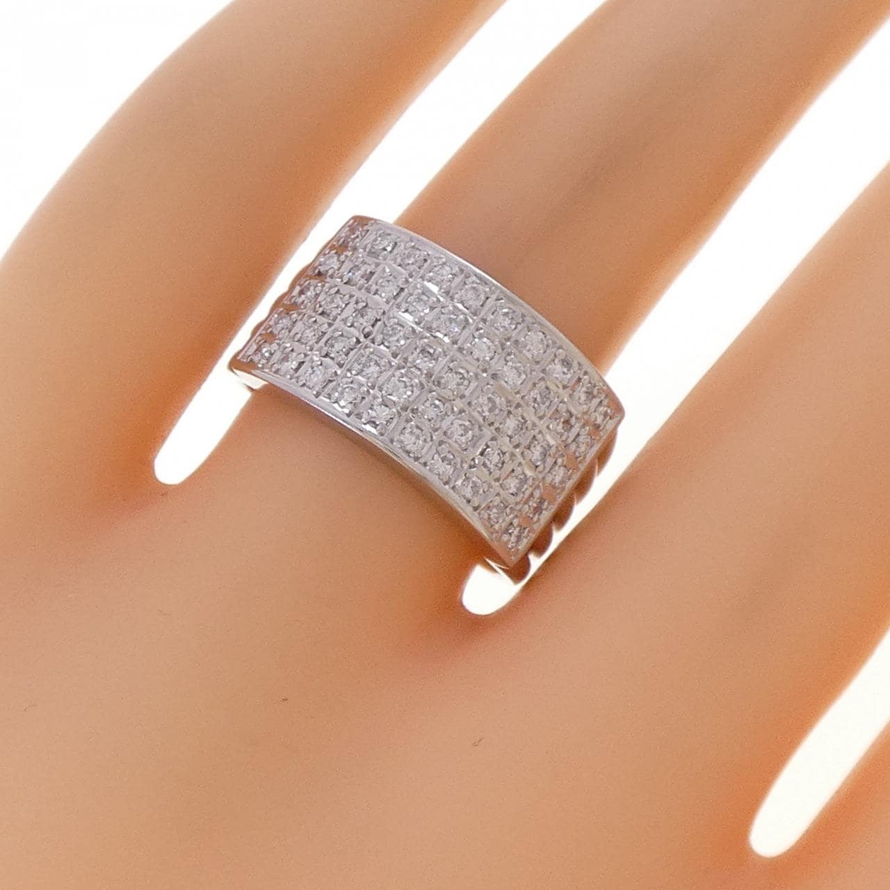 PT900 ダイヤモンド リング 0.45CT