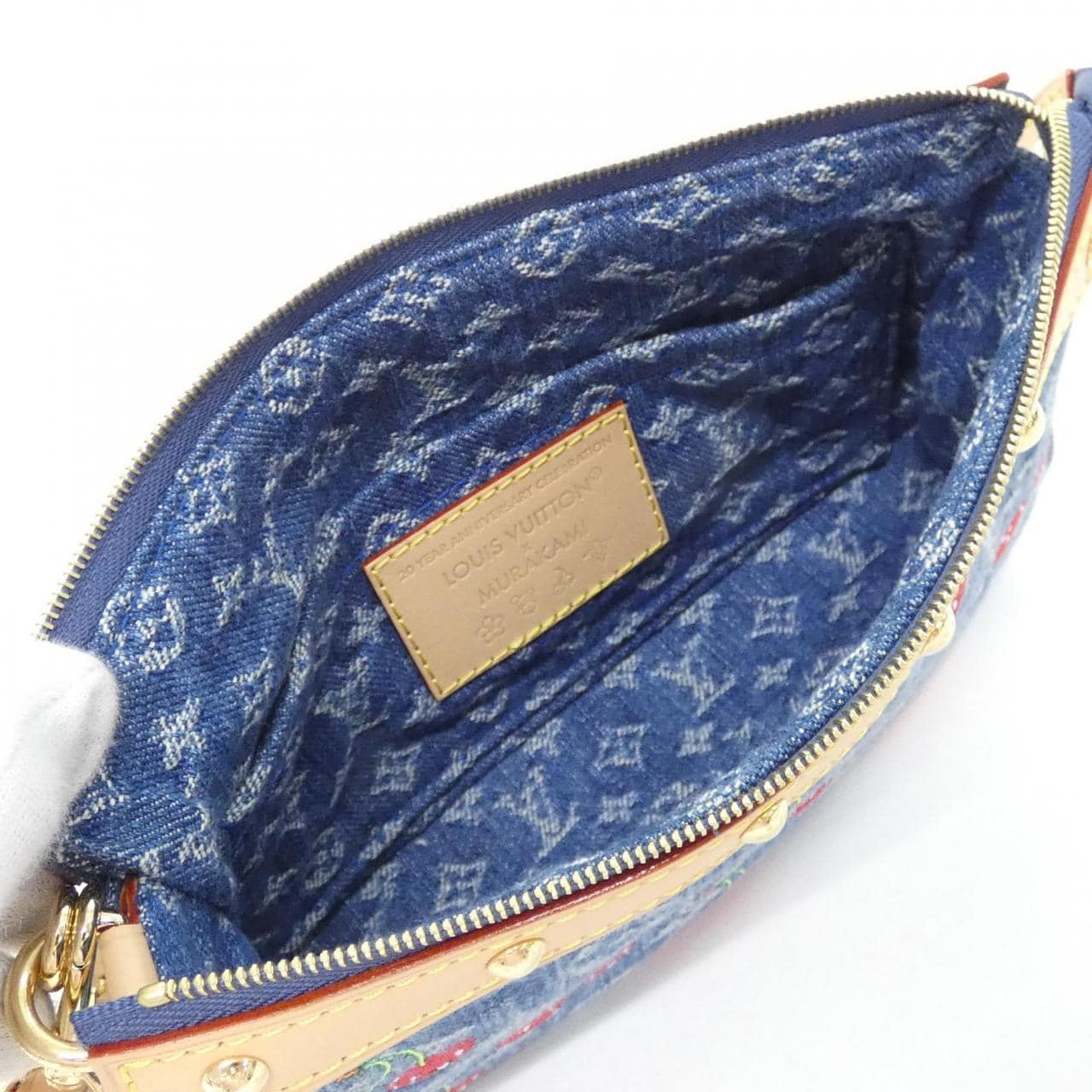 ルイヴィトン モノグラム チェリー デニム(LV X TM ポシェット アクセソワール M13994 アクセサリーポーチ
