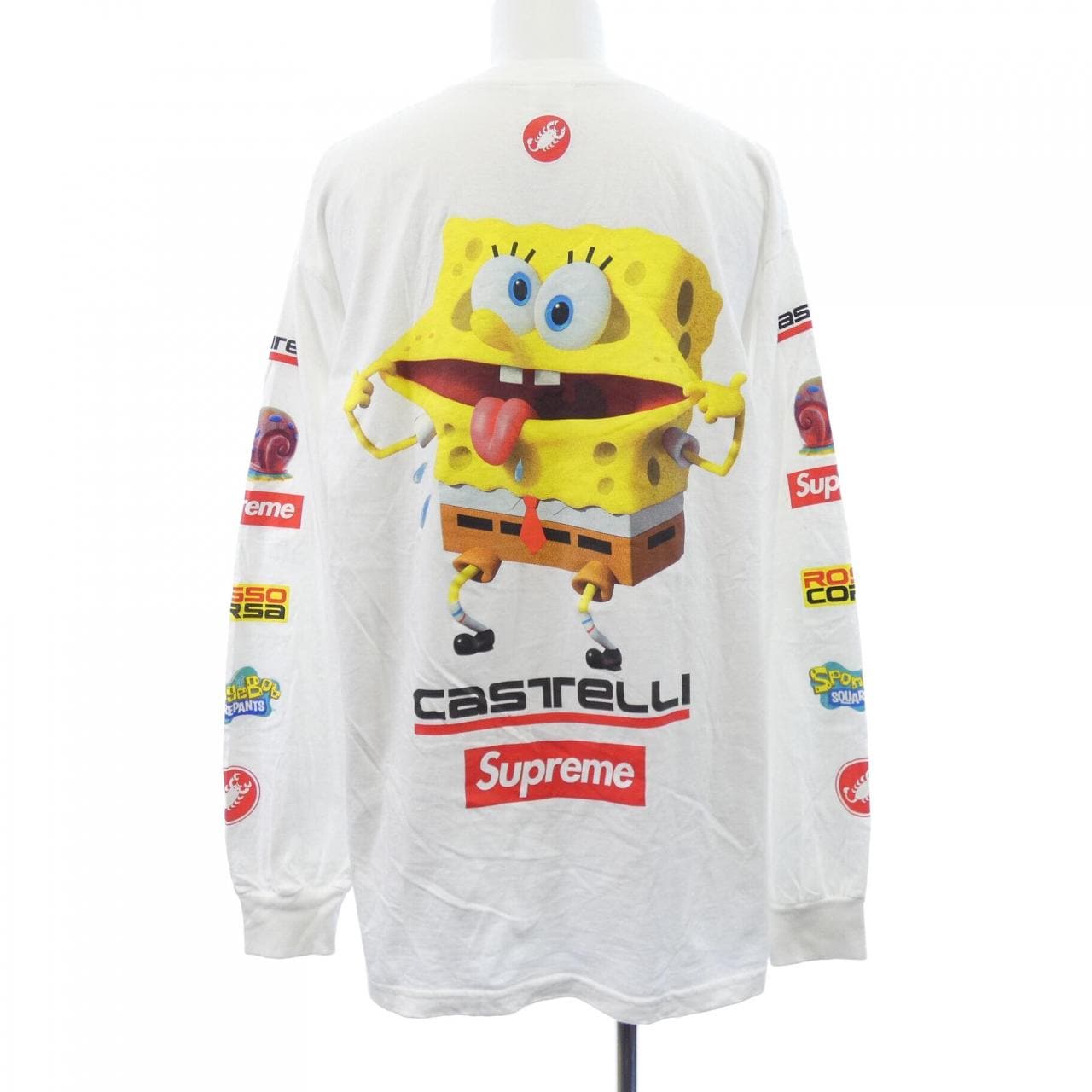 シュプリーム SUPREME SpongeBob Castelli Racing トップス