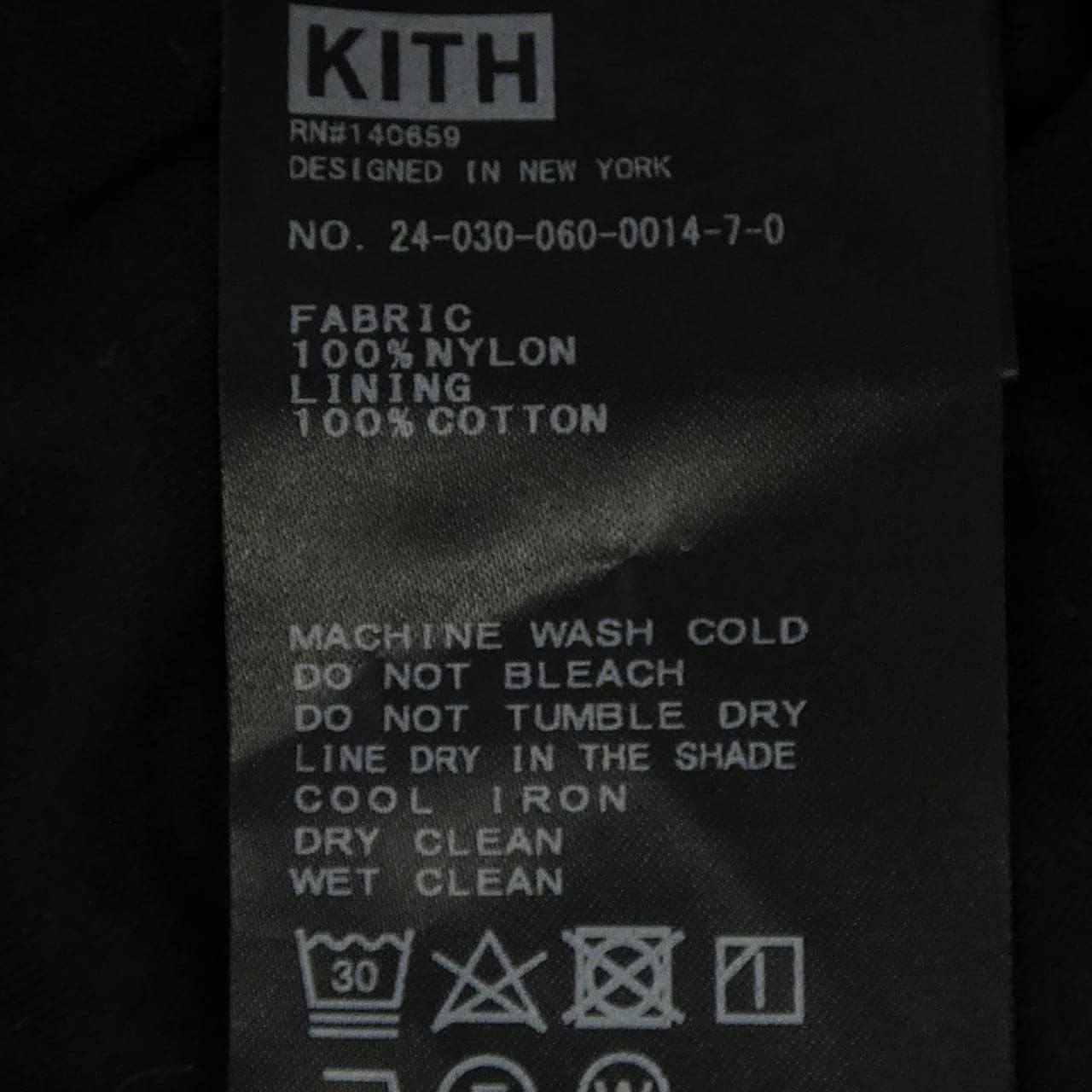 キス KITH 24-030-060-0014-7-0 パンツ
