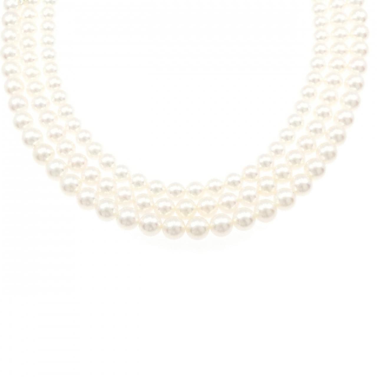 ミキモト アコヤパール ネックレス 5-6.5mm