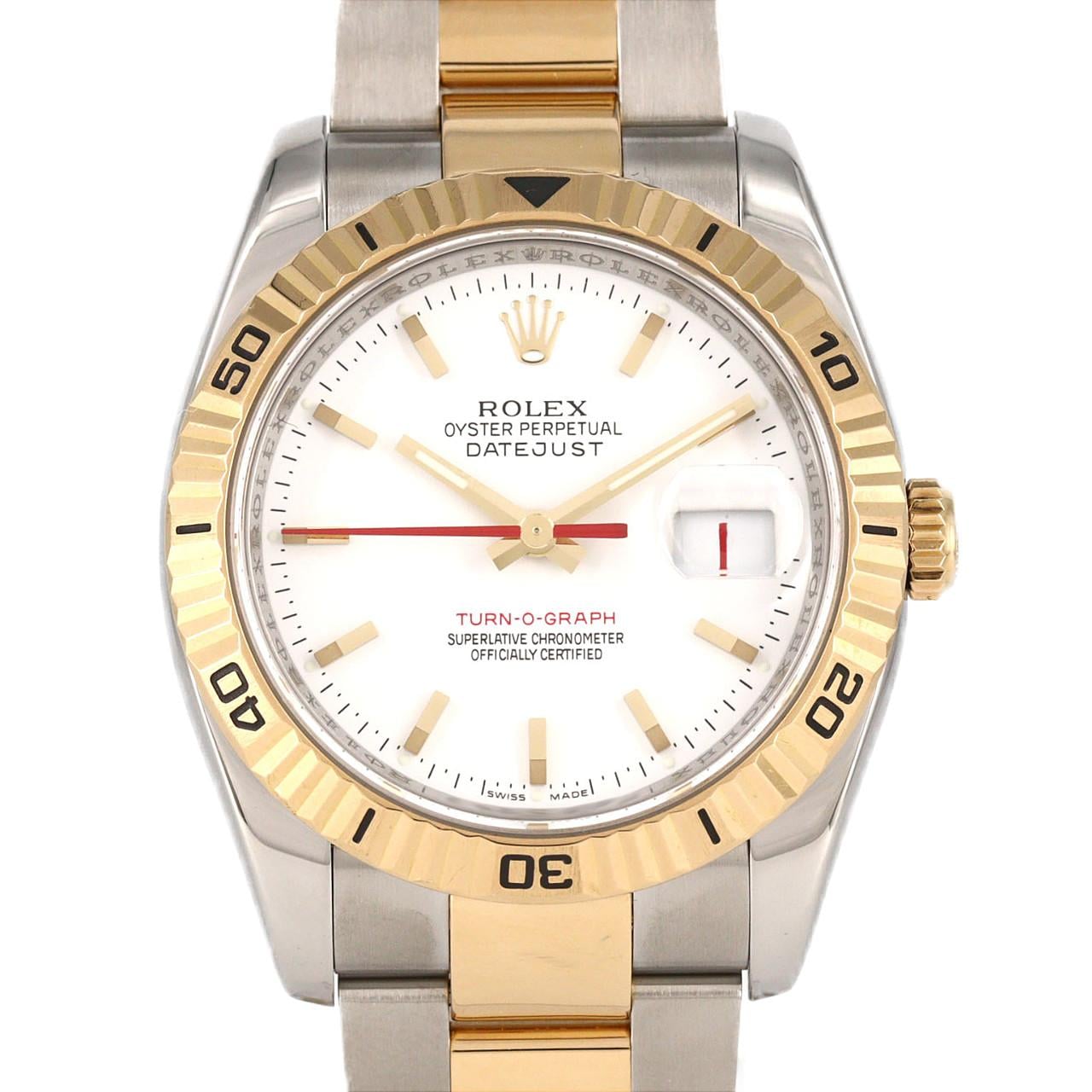 ロレックス ターノグラフ 116263･3 SSxYG 自動巻 F番