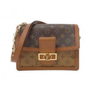 LOUIS VUITTON Monogram Reverse Dauphine MM M44391 Shoulder Bag