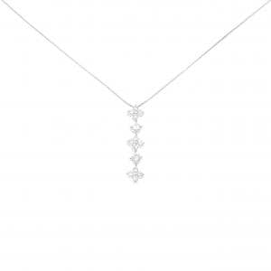 PT フラワー ダイヤモンド ネックレス 0.80CT