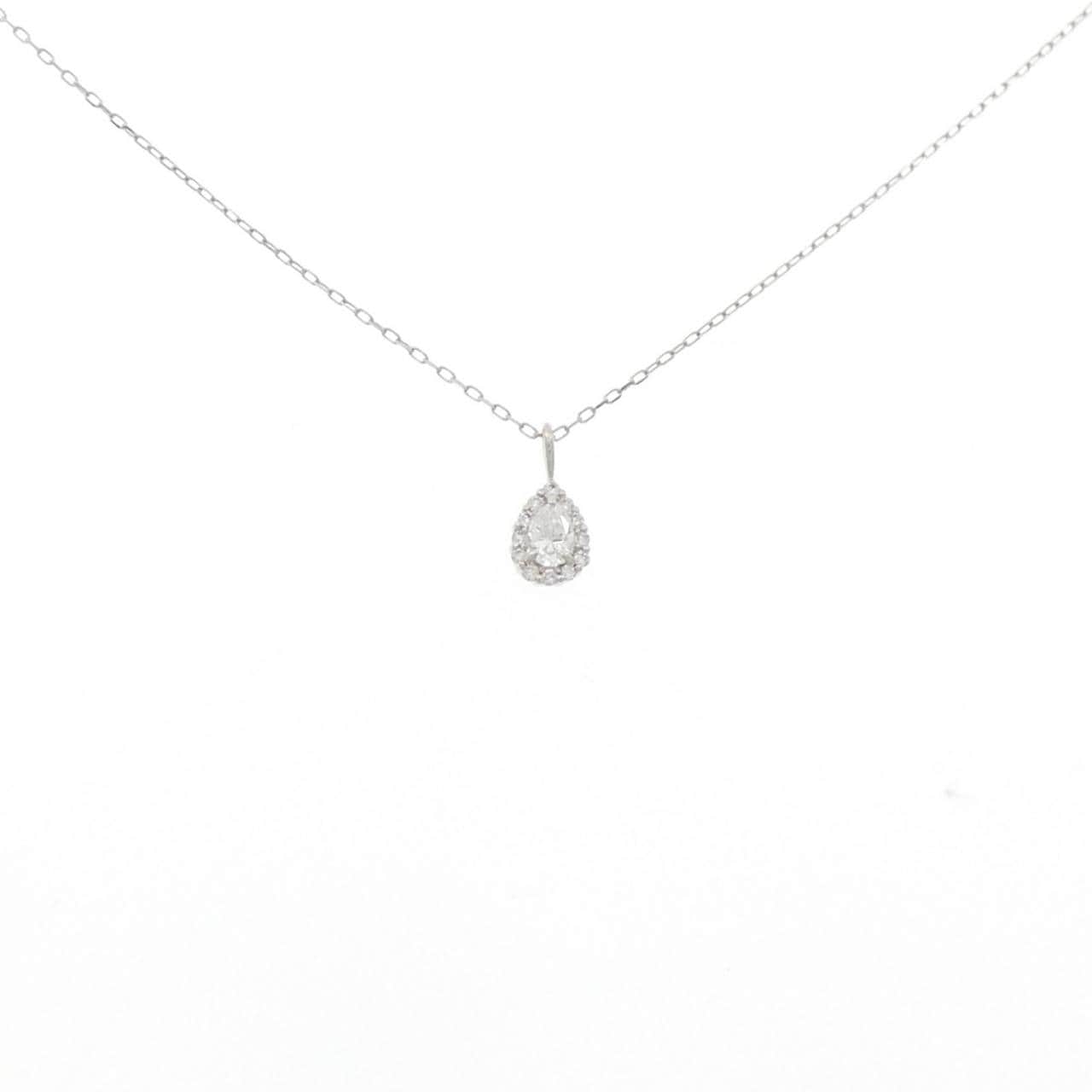 【新品】PT900 ダイヤモンド ネックレス 0.076CT