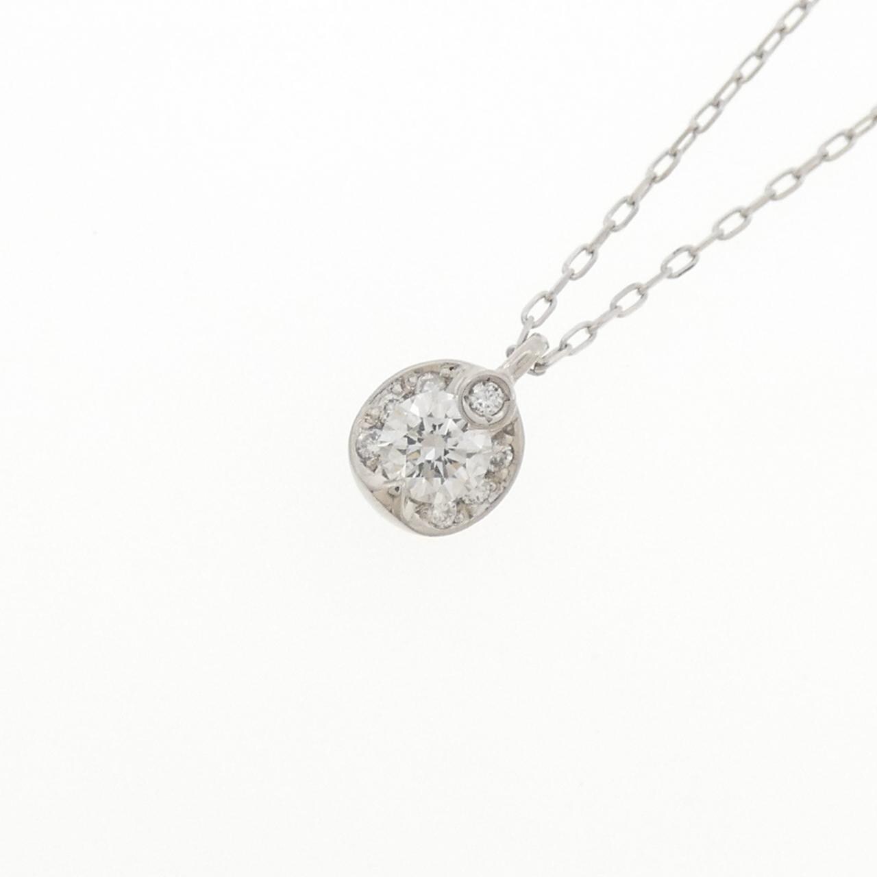PT900/PT850 ダイヤモンド ネックレス 0.321CT