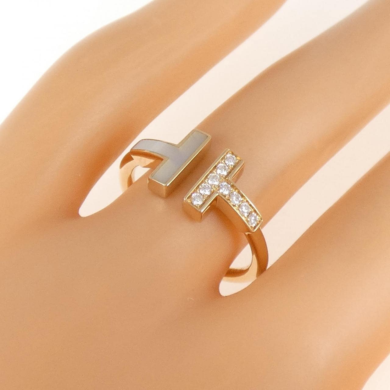 ティファニー Tワイヤー リング