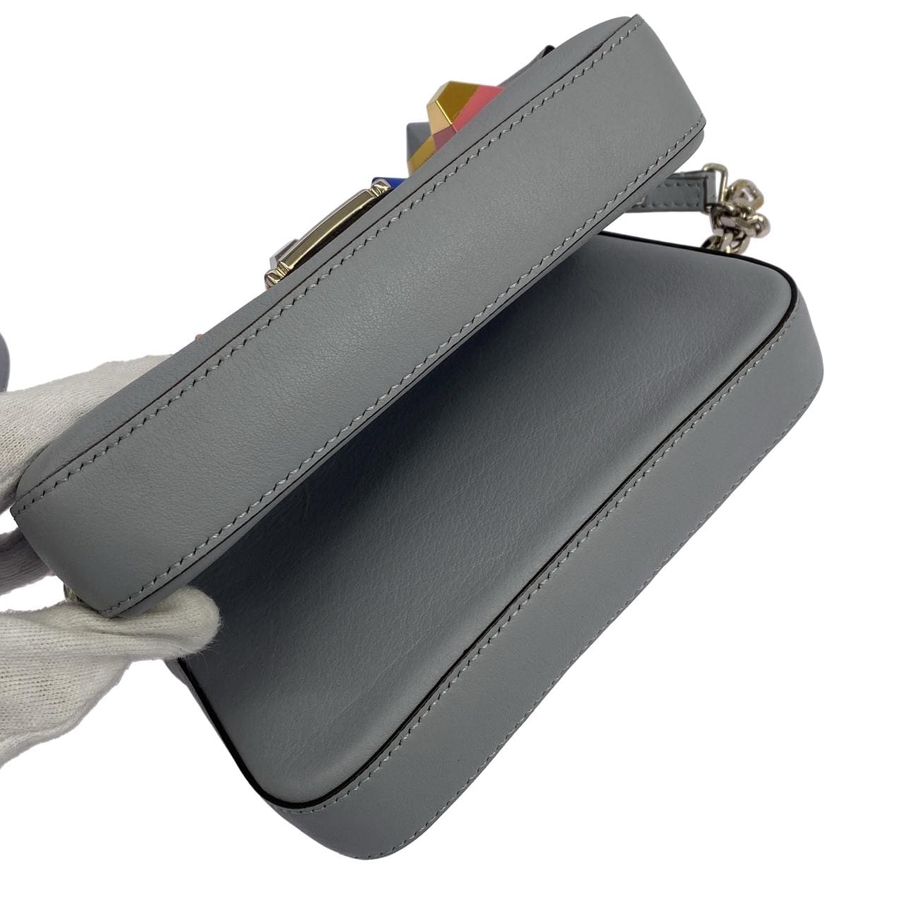 フェンディ ダブル マイクロ バゲット 8M0371 SF5 バッグ