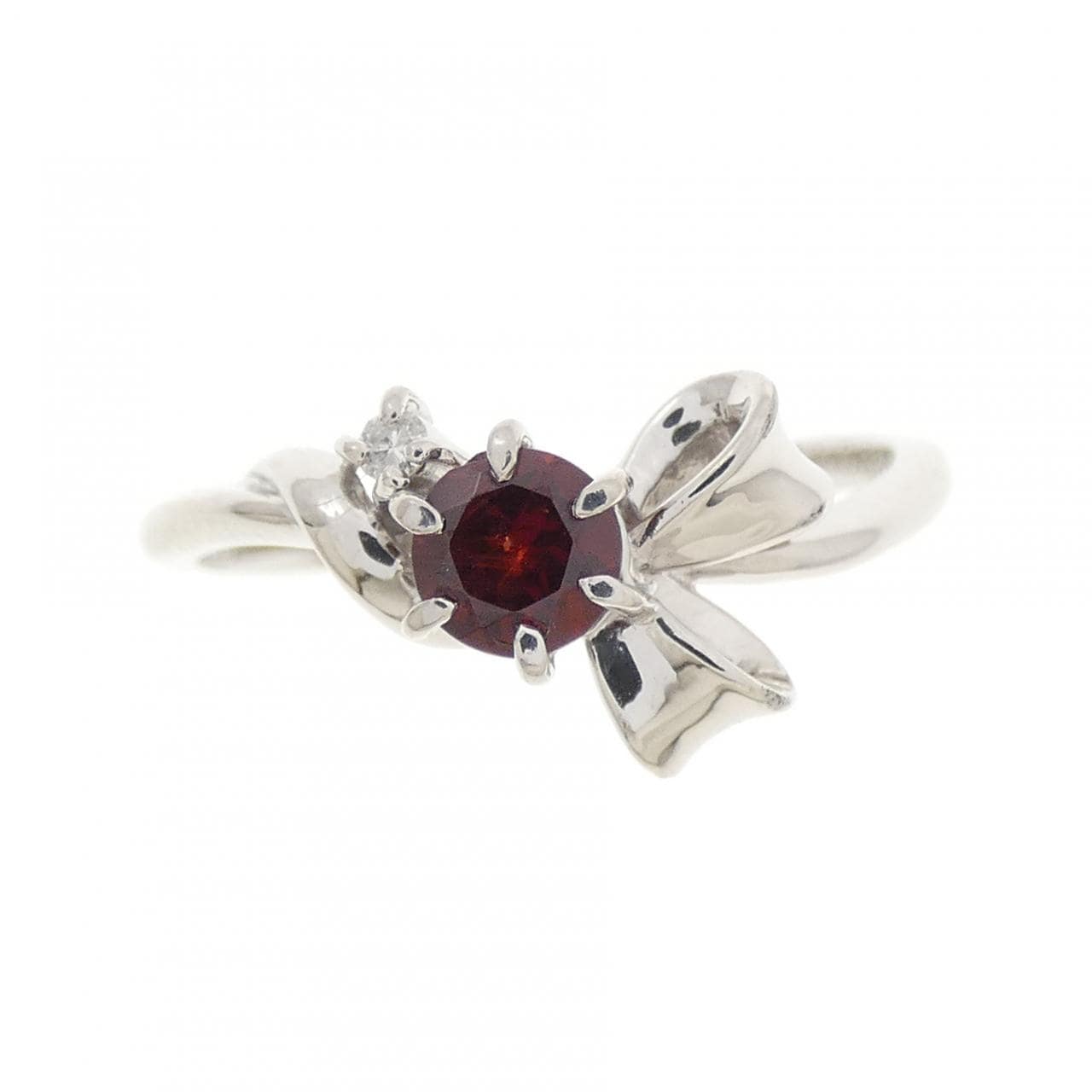 PT850 ガーネット リング 0.32CT