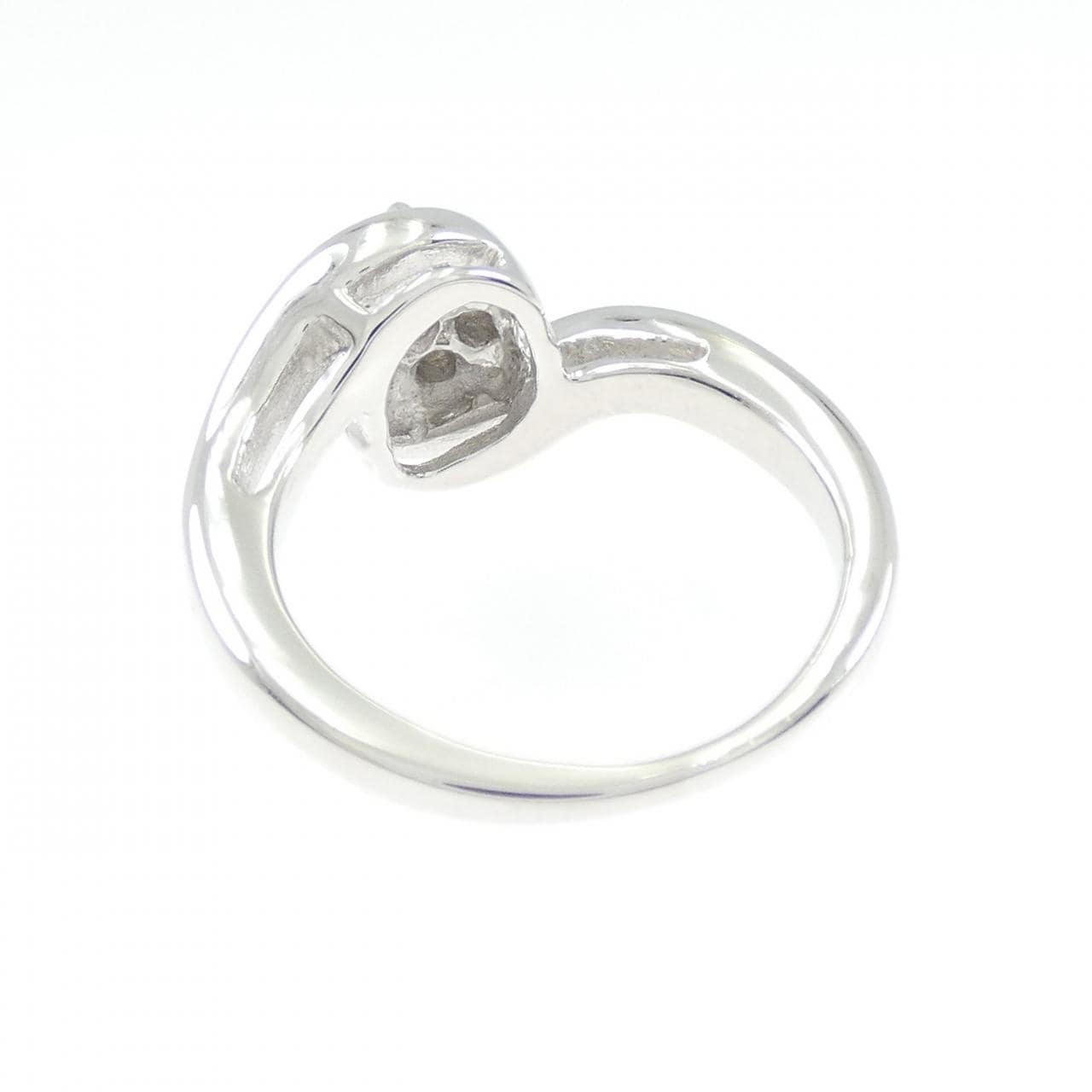 K18WG ダイヤモンド リング 0.25CT
