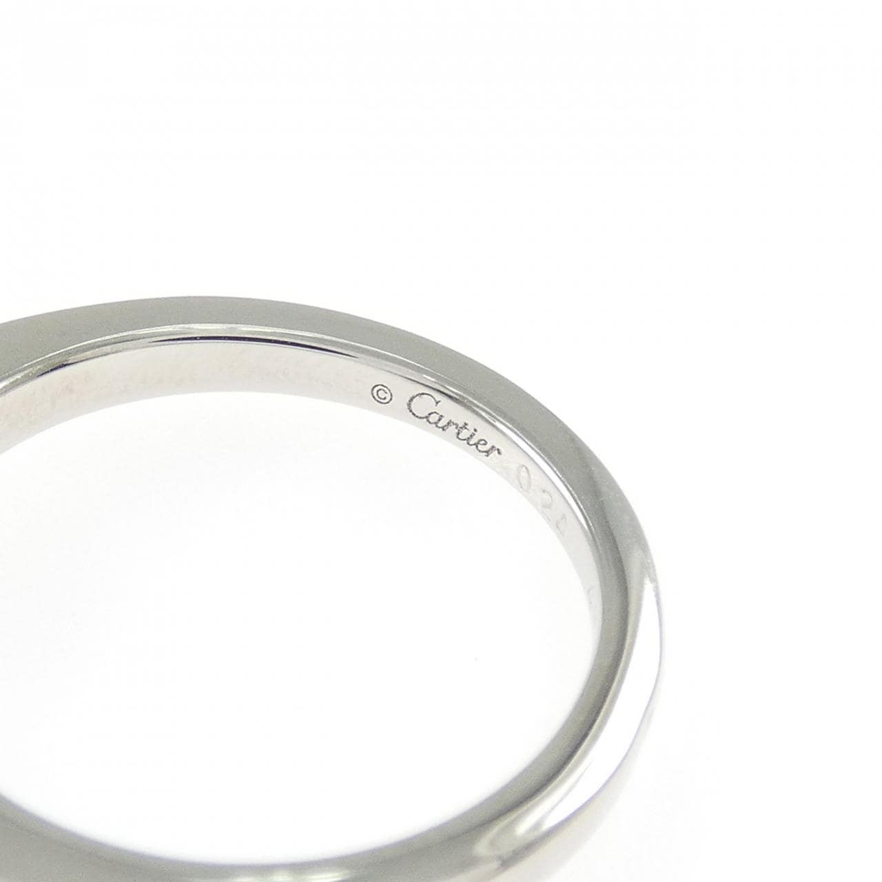 カルティエ バレリーナ リング 0.24CT D VVS2 3EXT