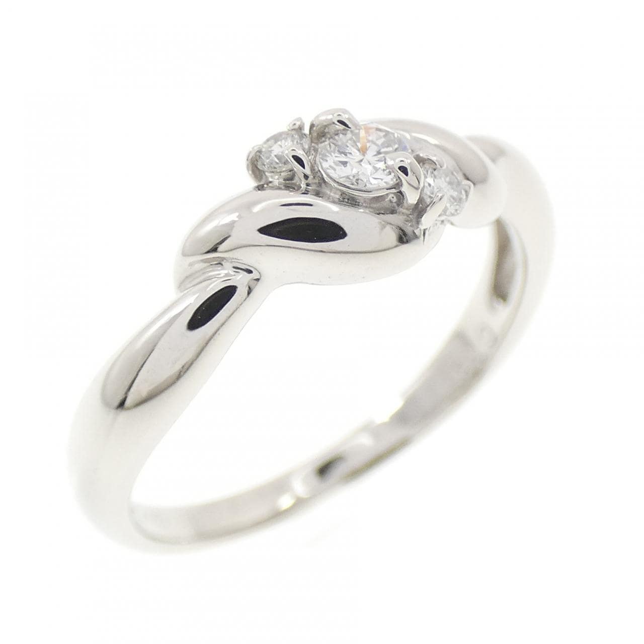 PT900 ダイヤモンド リング 0.13CT