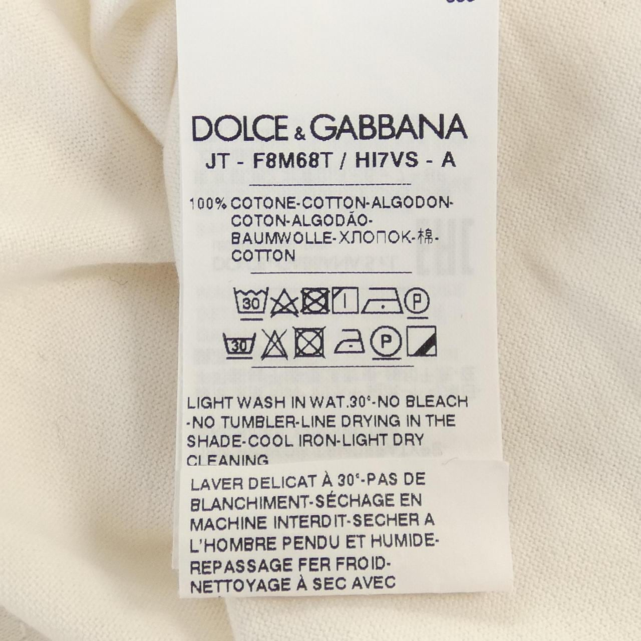 ドルチェアンドガッバーナ DOLCE&GABBANA F8M68T/HI7VS Tシャツ
