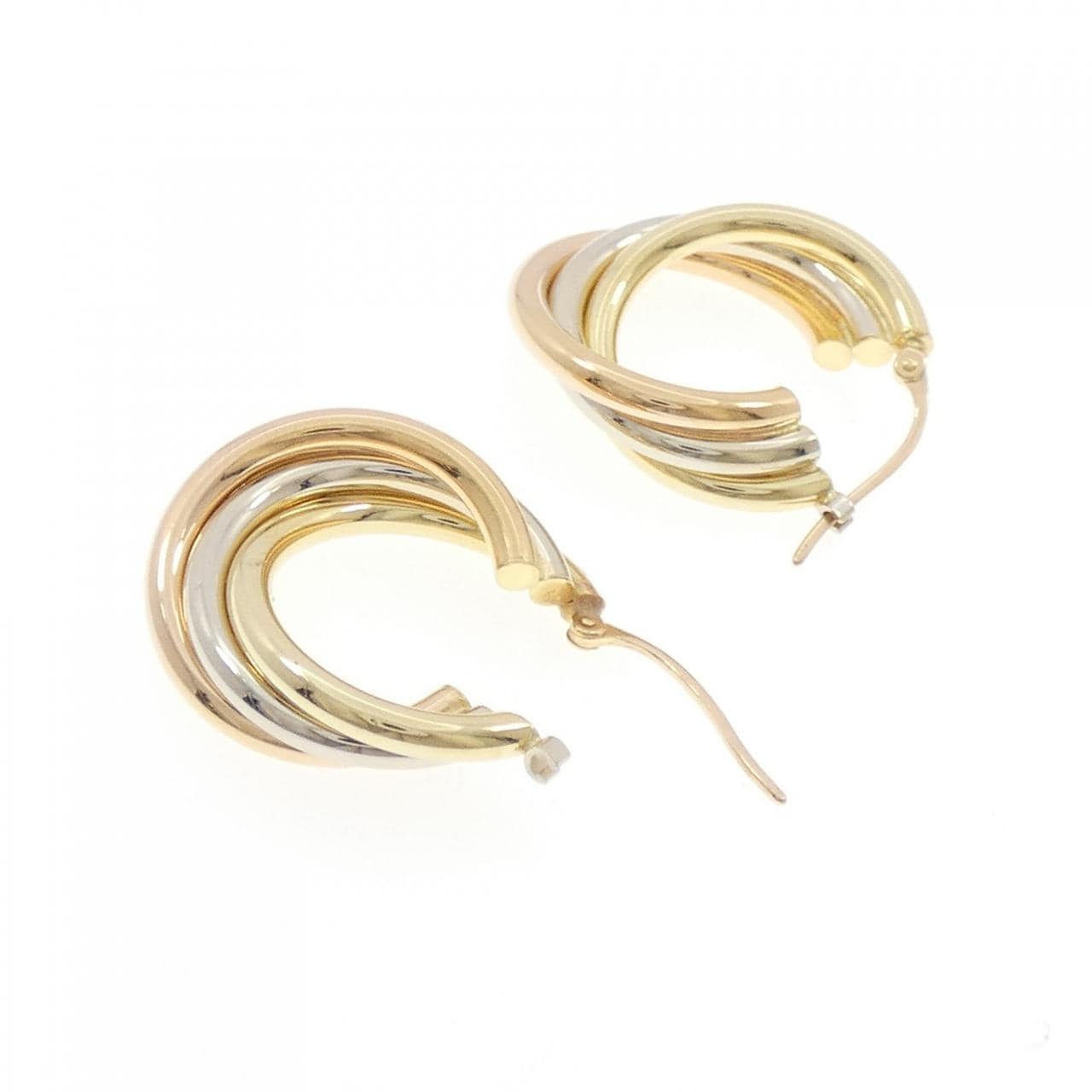 750スリーカラー ピアス