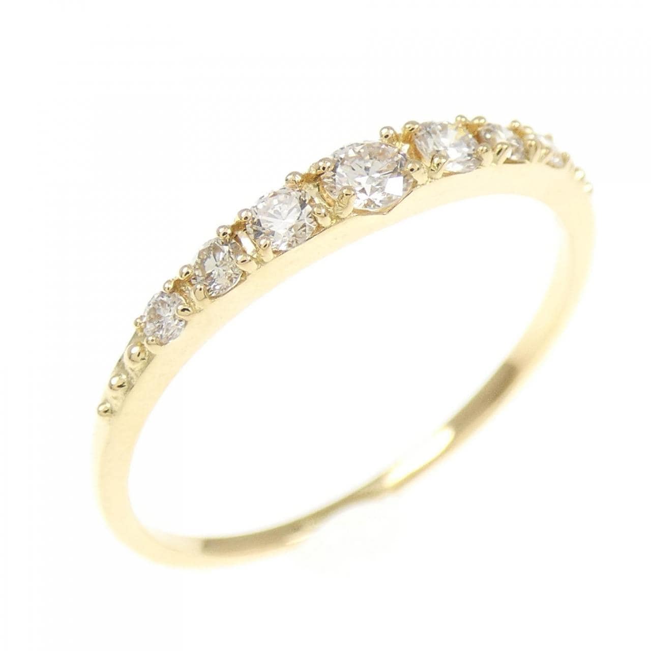 [BRAND NEW] K18YG Diamond ring 0.20CT