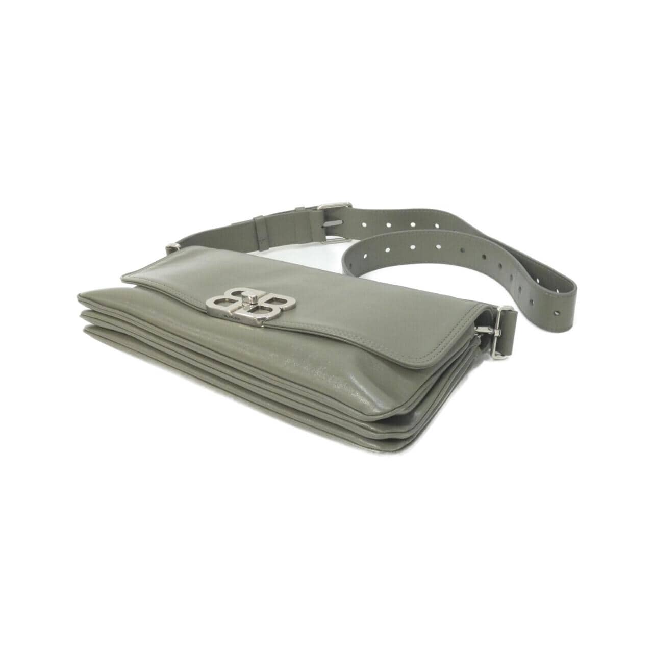 【新品】バレンシアガ BB  ソフト フラップ バッグ ミディアム 748596 2ABFJ ショルダーバッグ