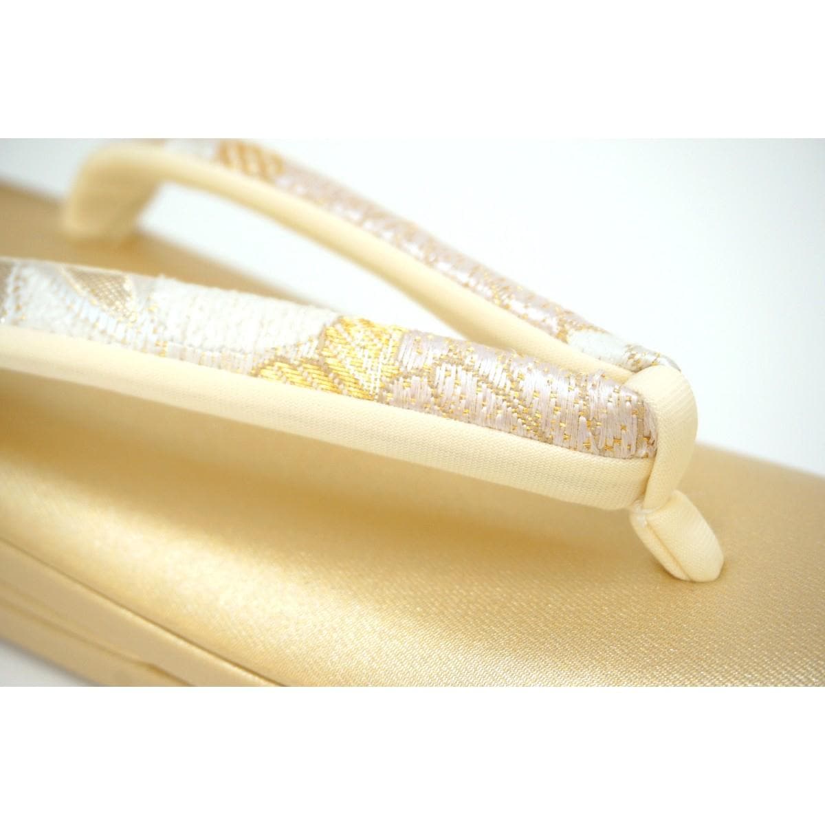 【新品】草履バッグセット　白梅　Ｌサイズ