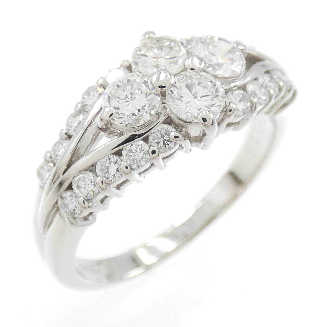 PT900 ダイヤモンド リング 0.58CT