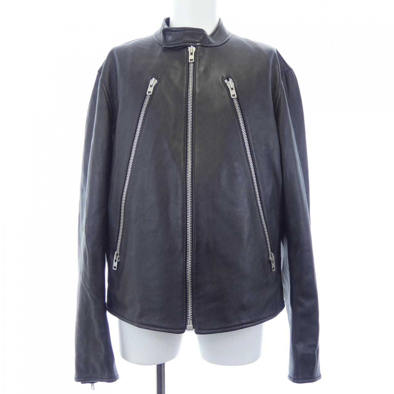 メゾンマルジェラ Maison Margiela 八の字 S50AM0489 レザーライダースジャケット